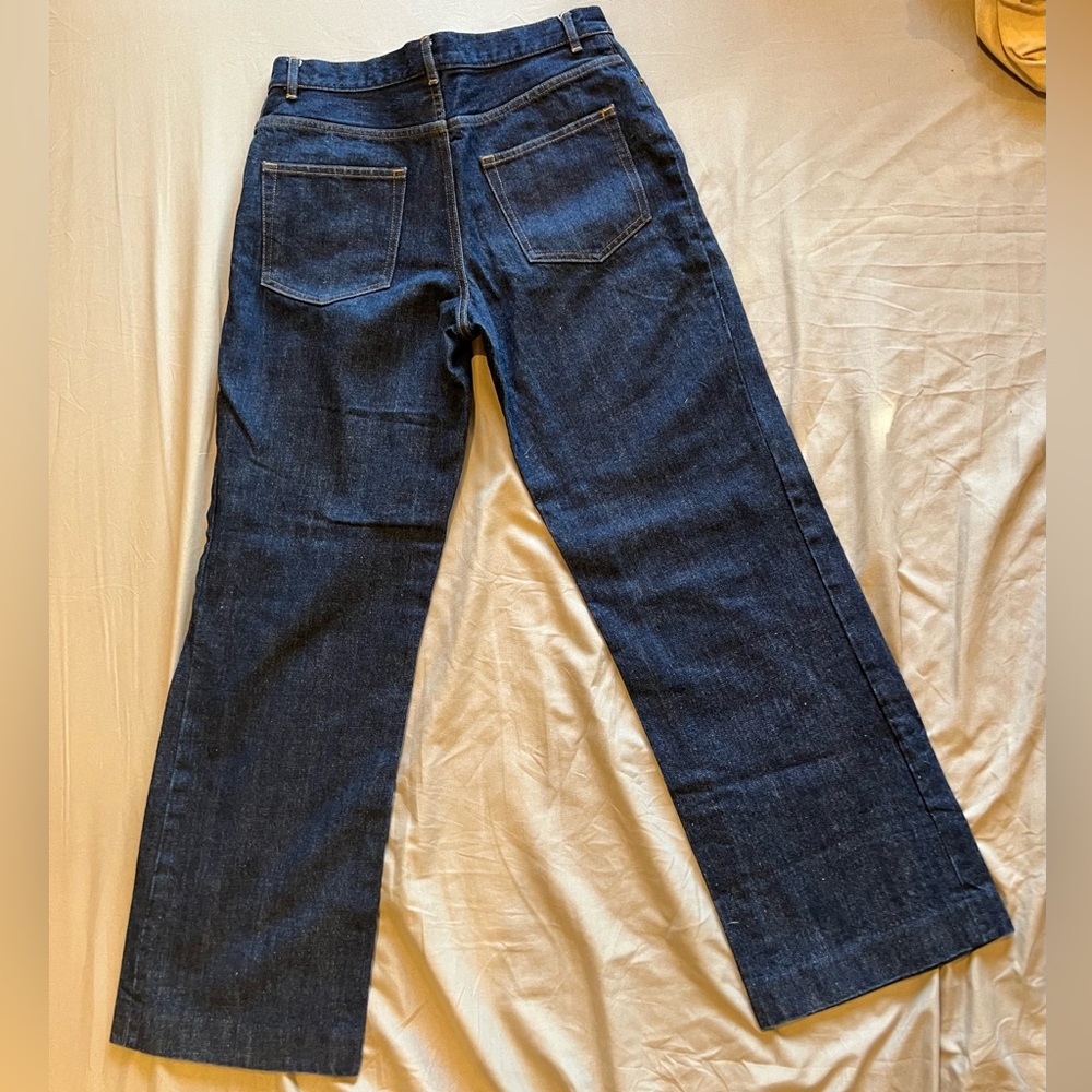 A.P.C. Dark Blue Flare Women's Jeans
